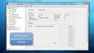 Save entire website for offline browsing screenshot 4