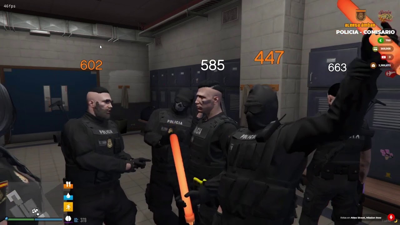 Volkov ,Greco y la malla bailando en el vestuario/GTAV rolplay