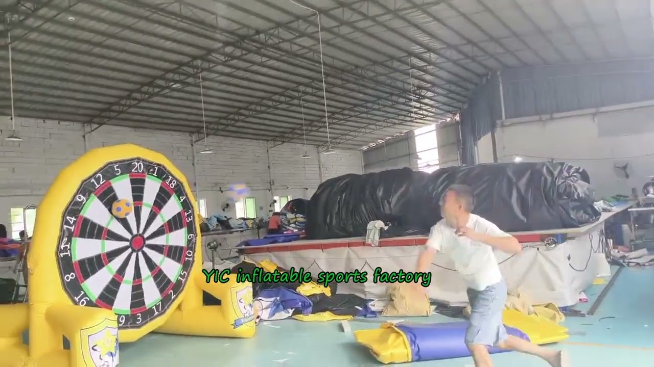 Inflatable Football Darts for Sports Games Outdoor Activities Football Darts
