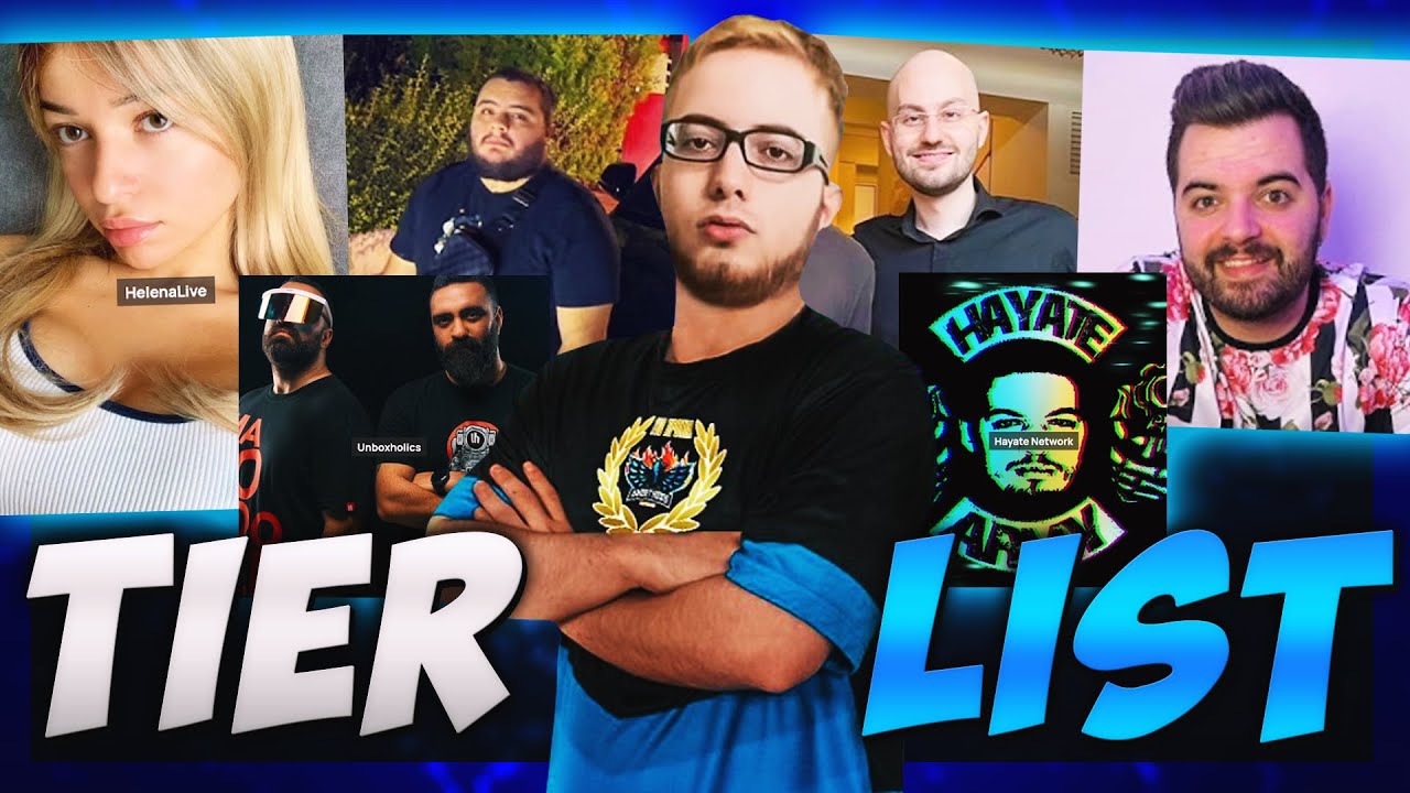 Ο DOM1NANT ΚΑΝΕΙ TIER LIST ΓΙΑ ΕΛΛΗΝΕΣ STREAMERS!