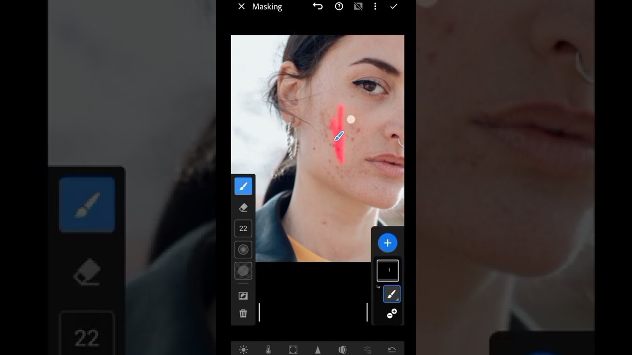how to remove pimples easy in light room cc &skin smooth 