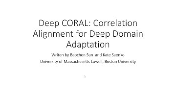 Deep CORAL: Correlation Alignment for Deep Domain Adaptation