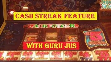 Jackpoteers Barcrest Fruit Machine With @GuruJus Retro Slots Blackpool - Cash Streak Feature 4K