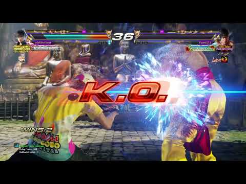 Tekken King Law VS Tekken God Noctis Part 4 Laggy PS4 v5 Tekken 7 20230722000817