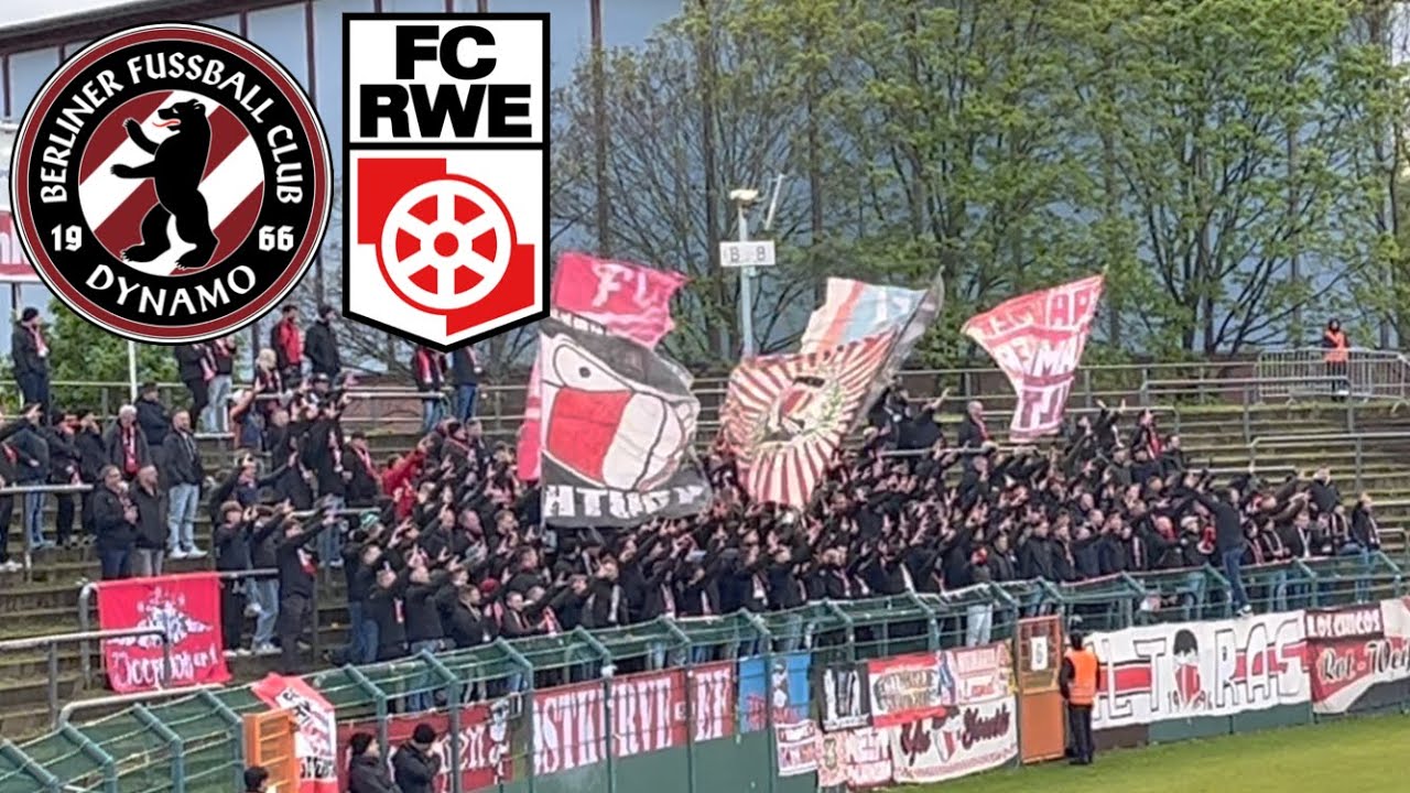 Lautstarke Stimmung! BFC Dynamo vs Rot-Weiß Erfurt Groundhopping 19.04.24