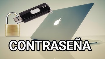 Poner contraseña a memoria USB desde un Mac