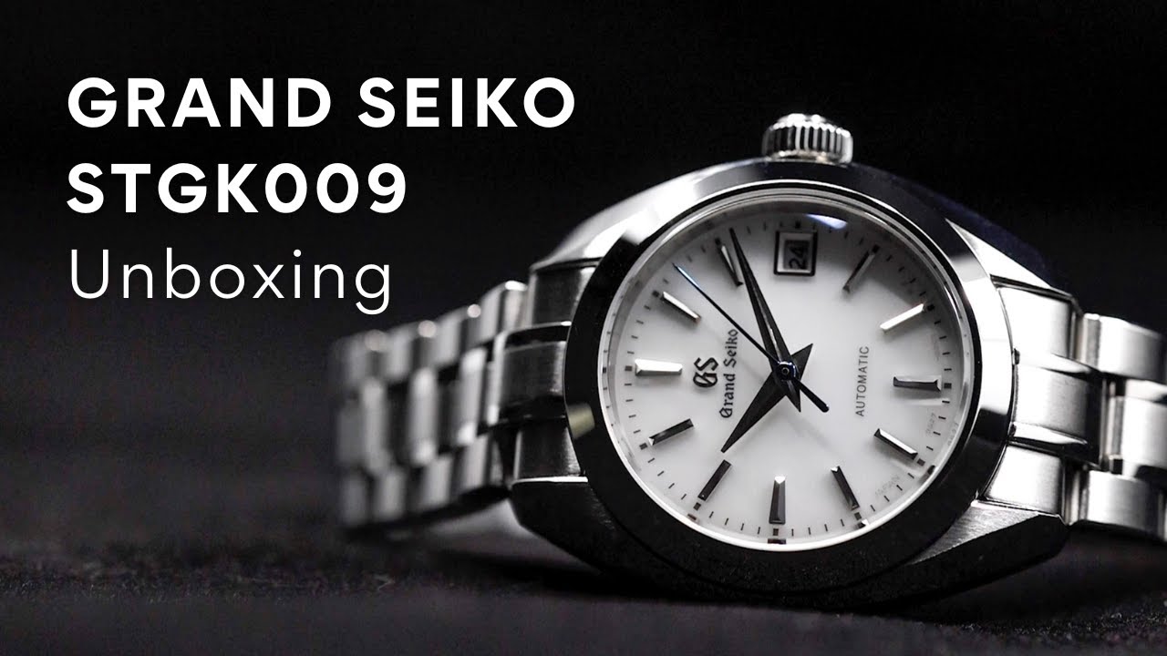 Grand Seiko STGK009 Unboxing - YouTube