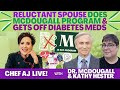 Reluctant spouse does mcdougall program  gets off diabetes meds with dr mcdougall and kathy hester