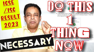 ICSE/ISC Result Will come Next week | Do this 1 Thing Necessarily for 2023 CISCE@TuitionICSEOnline​