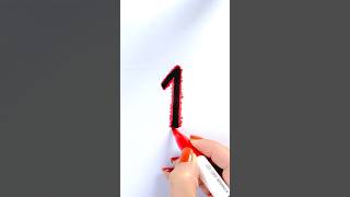 Color Number 1 🎨 Learn Counting for Kids | ONE = 1