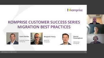 Komprise Customer Success: Migration Best Practices