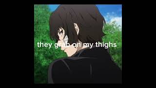 Four Big Guys Grab On Dazais Thighs.