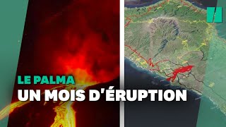 Canaries: Un Mois De Coulée De Lave Qui Ont Transformé Le Paysage De La Palma