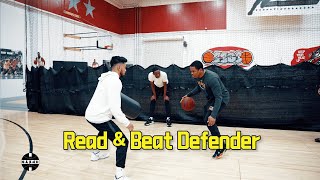 Close the Gap Between You and Defender | Using a Rhythm Dribble to Check His Temperature