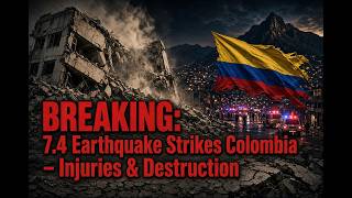 BREAKING: 7.4 Earthquake Strikes Colombia – Injuries & Destruction