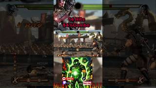 Mk9 Black dragon Clan 54% Combo #gaming #mk9