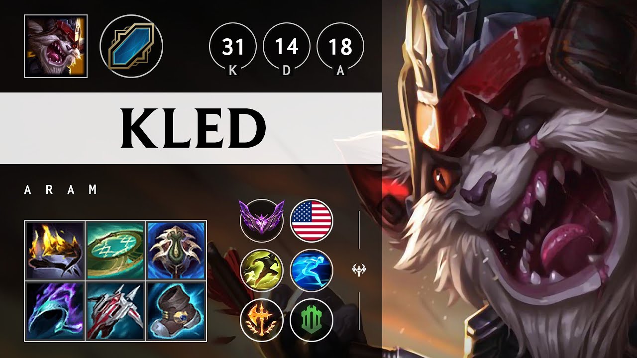 Kled ARAM - NA Master Patch 25.08
