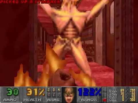 [Doom 2] Hellfire Dreams "Ghost Train" UV-max in 1:55