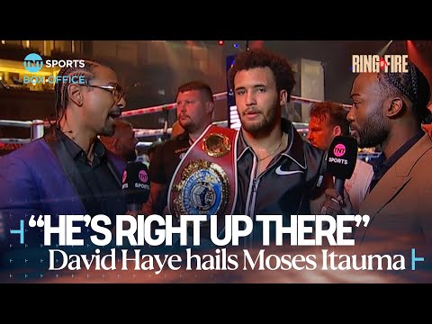 "FUTURE WORLD CHAMPION" 🏆 - David Haye praises ‘Britain’s Mike Tyson’ Moses Itauma #FuryUsyk 🇸🇦