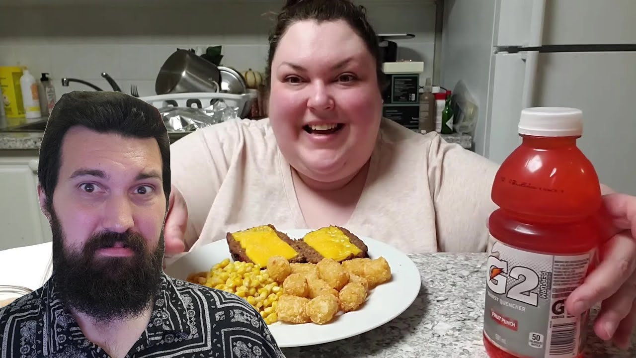 Foodie Beauty & I discuss meatloaf and Gatorade.