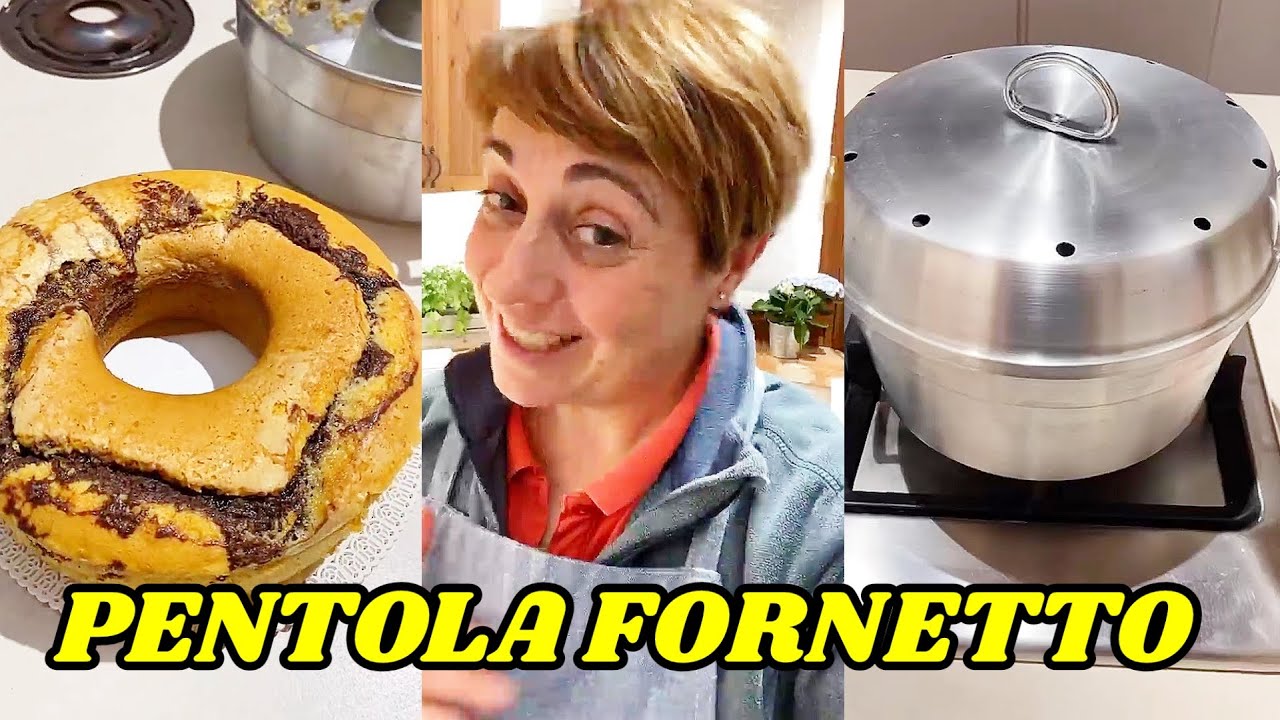 Benedetta Rossi ci fa vedere come funziona una pentola Fornetto e cuoce  veramente come un forno 
