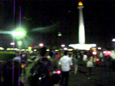 Monas Jakarta Indonesia Malam Tahun Baru 2011