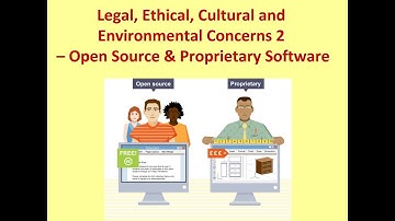 GCSE Legal, Ethical... 2 - Open Source & Proprietary Software