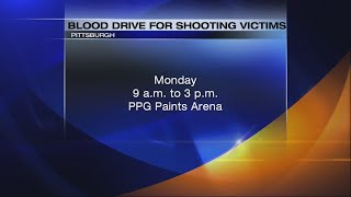 Blood Drive for shooting victims