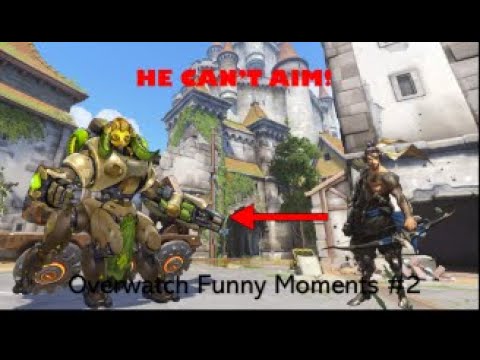 BAD HANZO CANT AIM! - Overwatch Funny Moments #2 BAD HANZO CANT AIM! - Overwatch Funny Moments #2