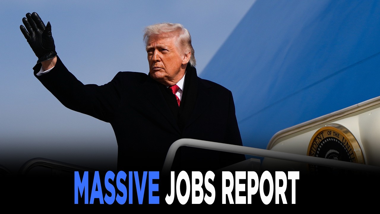 January Jobs Report STRONGLY SURPASSES Expectations As Trump Tries To Revive Approval | TRENDING