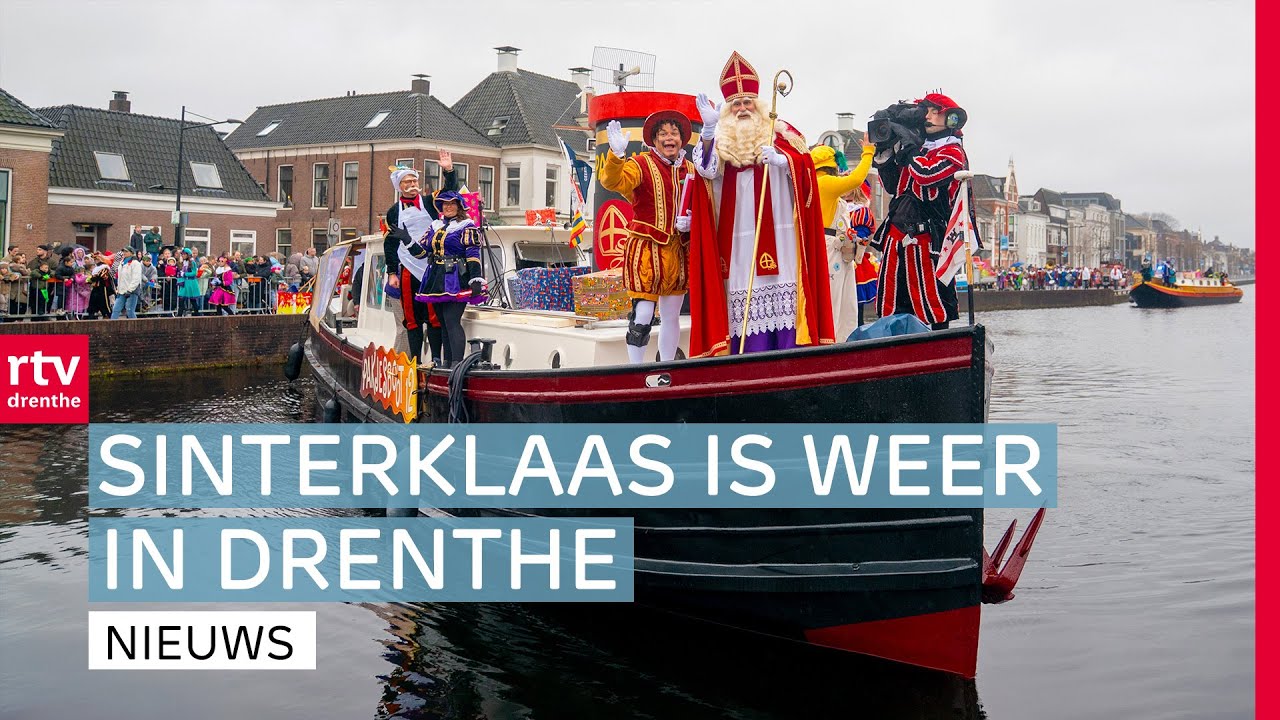 Intochten van Sinterklaas & klanten keukenzaak gedupeerd | RTV Drenthe