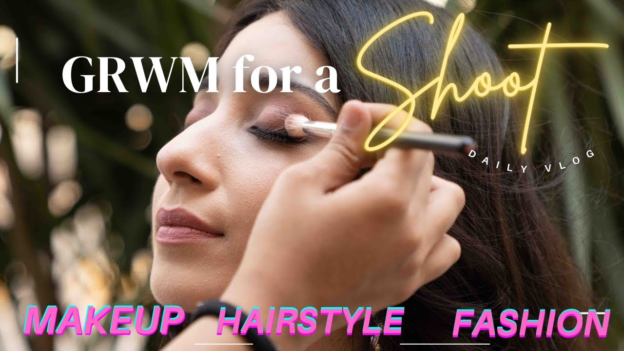 GRWM for a shoot | Daily vlogs | Vrushika Mehta