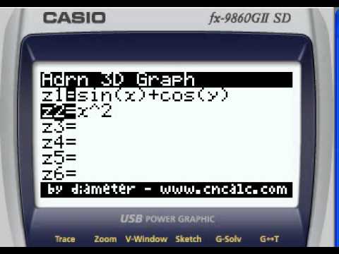 Adrn 3D Graph For Casio Fx9860 Series