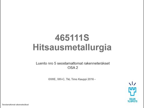 Video: Mikä on martensiitin aloituslämpötila?