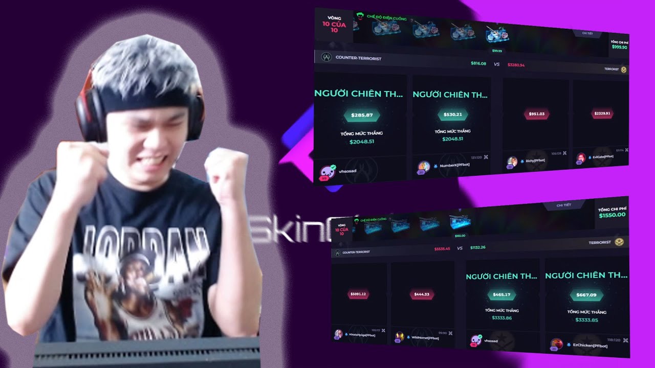 QUAY XE QUA CRAZY MODE VÀ MÀN COMBACK ĐỈNH CAO | SKINCLUB PROMOCODE # ...