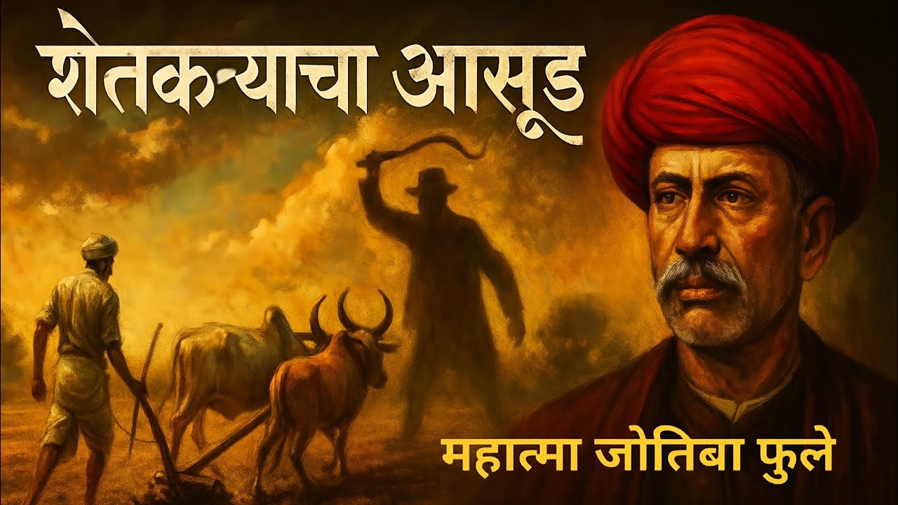 शेतकऱ्याचा आसूड by महात्मा जोतिबा फुले book summary podcast in Marathi