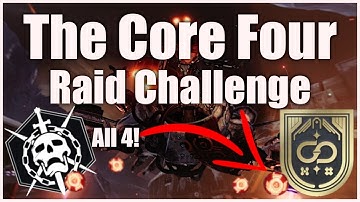 The Core Four Raid Challenge Guide! | Destiny 2 | Yes it is the 4 core strat