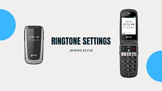 Jethro SC729 - Ringtone and Message tone Settings