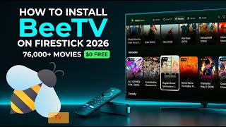 How to Install BeeTV on Firestick 2026 🎬 FREE App With 76,000+ Movies & Live TV (Better Than BeeTV) screenshot 1