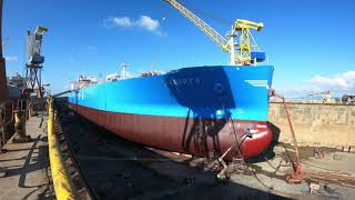 ALBERT II DRY DOCK LISNAVE SETUBAL PORTUGA JUNE 2021