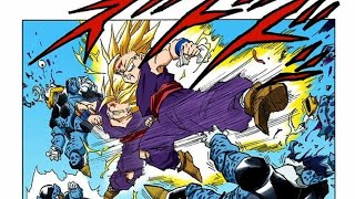 Gohan Ssj2 Masacra Alos Cell Jr Manga Versión.
