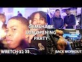 GYMSHARK LONDON OPENING PARTY VLOG WITH WRETCH 32 LIVE PERFORMANCE &amp; MORE | Full Back Workout