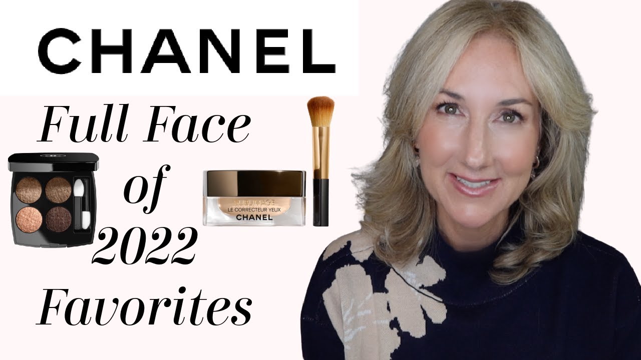 FULL FACE OF CLASSIC CHANEL BEAUTY PRODUCTS