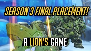 Season 3 Final Competitive Placement Match! Triple queue v.s. 6-stack
