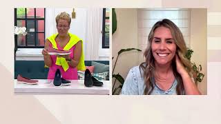 Sepatu Skimmer Rajut Skechers GO Step Lite Vegan yang Dapat Dicuci - Berkilau di QVC screenshot 1