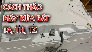 How to Open a Japanese Domestic Panasonic TZ, TH, and TA Dishwasher