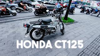 Riding the Honda CT125 to work: The ultimate head-turner | 4K POV