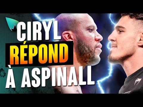 Ciryl Gane répond à Tom Aspinall