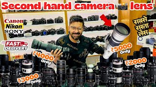 Second hand Camera Lens IN Cheapest Price Lens Full Frame Mirrorless Professional COD available 📸