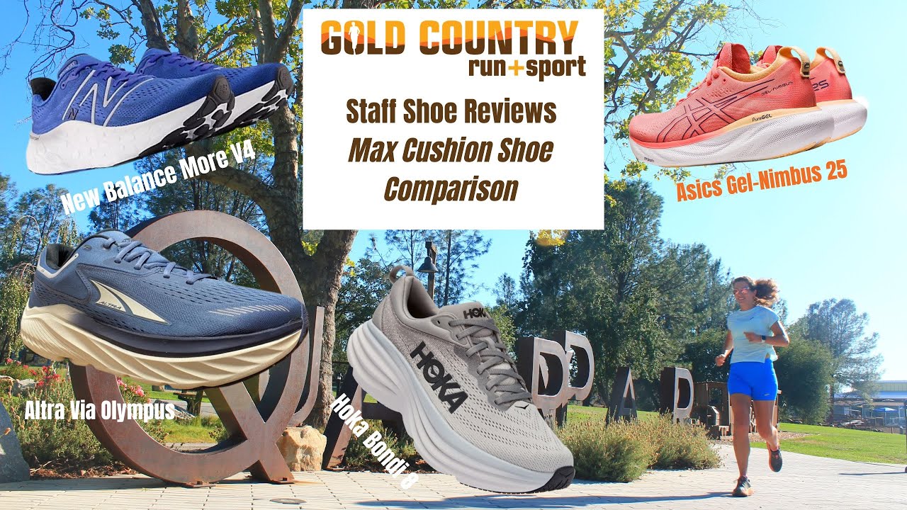 Max Cushion Shoe Comparison